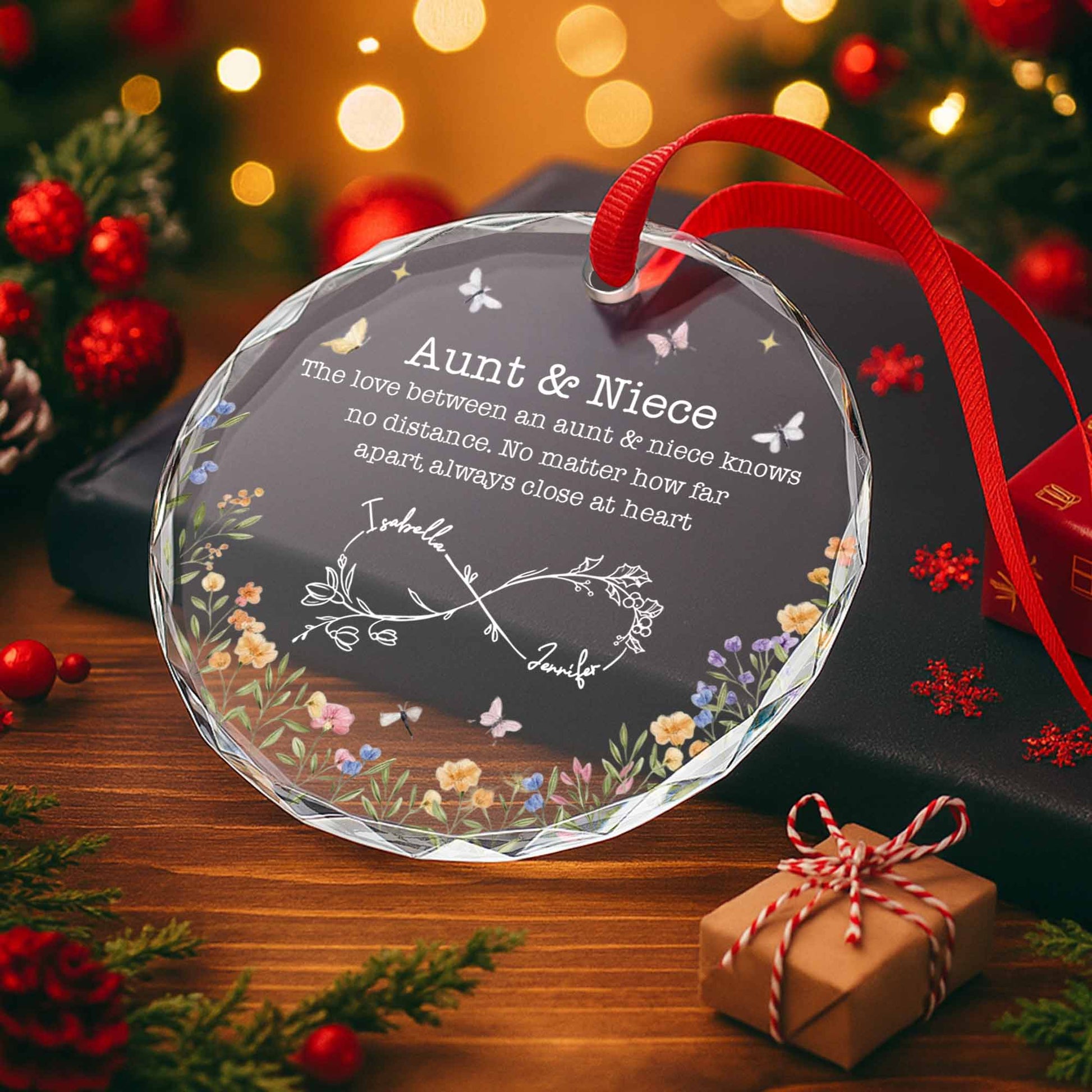 The Love Between An Aunt & Niece, Butterflies & Flowers