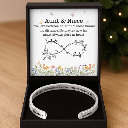 The Love Between Aunt And Niece Is Forever Bracelet