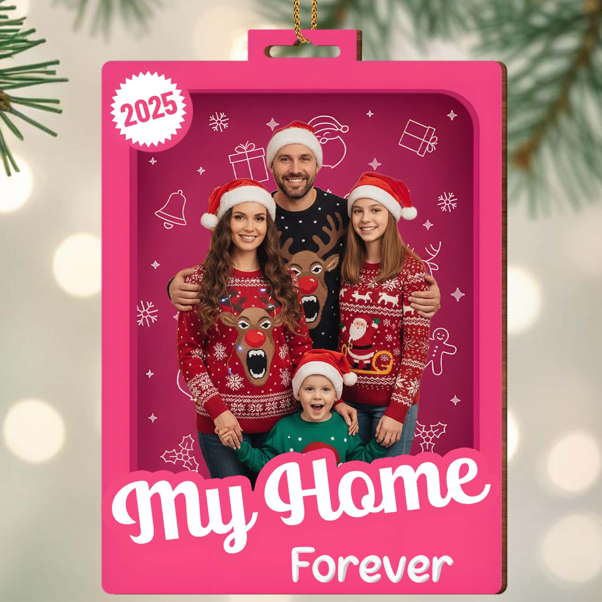 My Home Forever, Christmas Family Photo