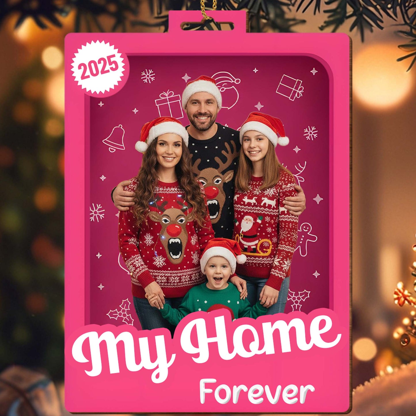 My Home Forever, Christmas Family Photo