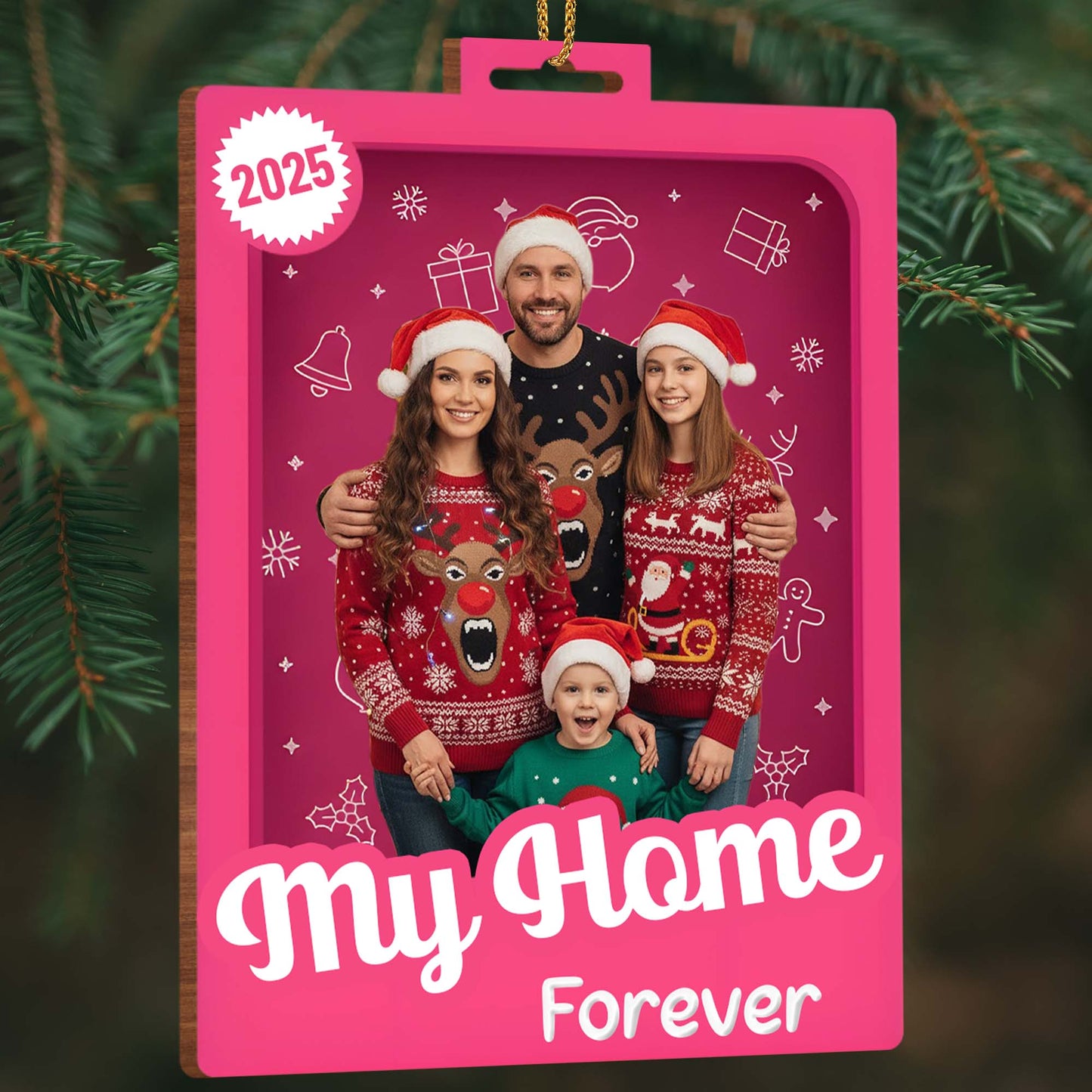 My Home Forever, Christmas Family Photo