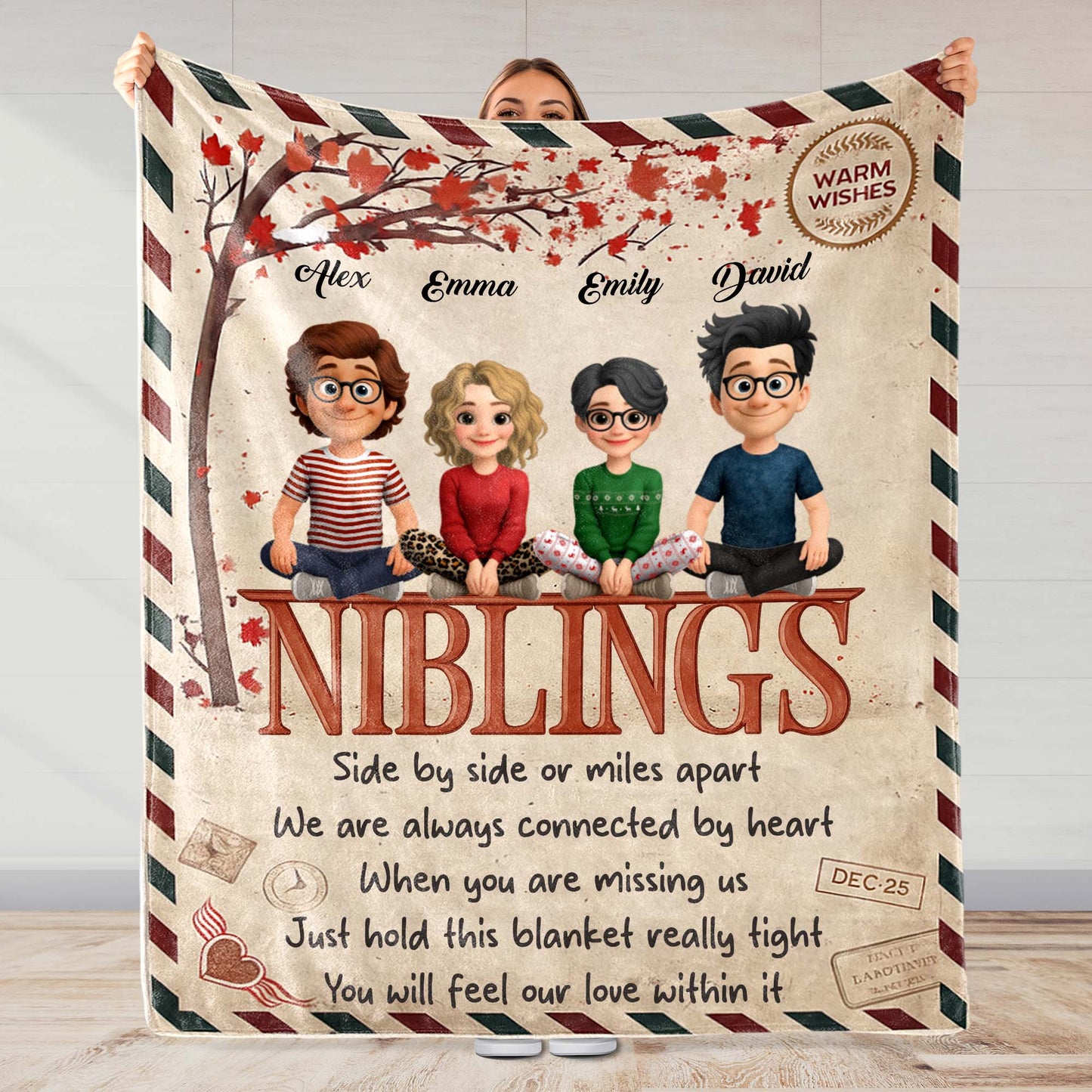 Side By Side Or Miles Apart, Siblings Always Connected By Heart