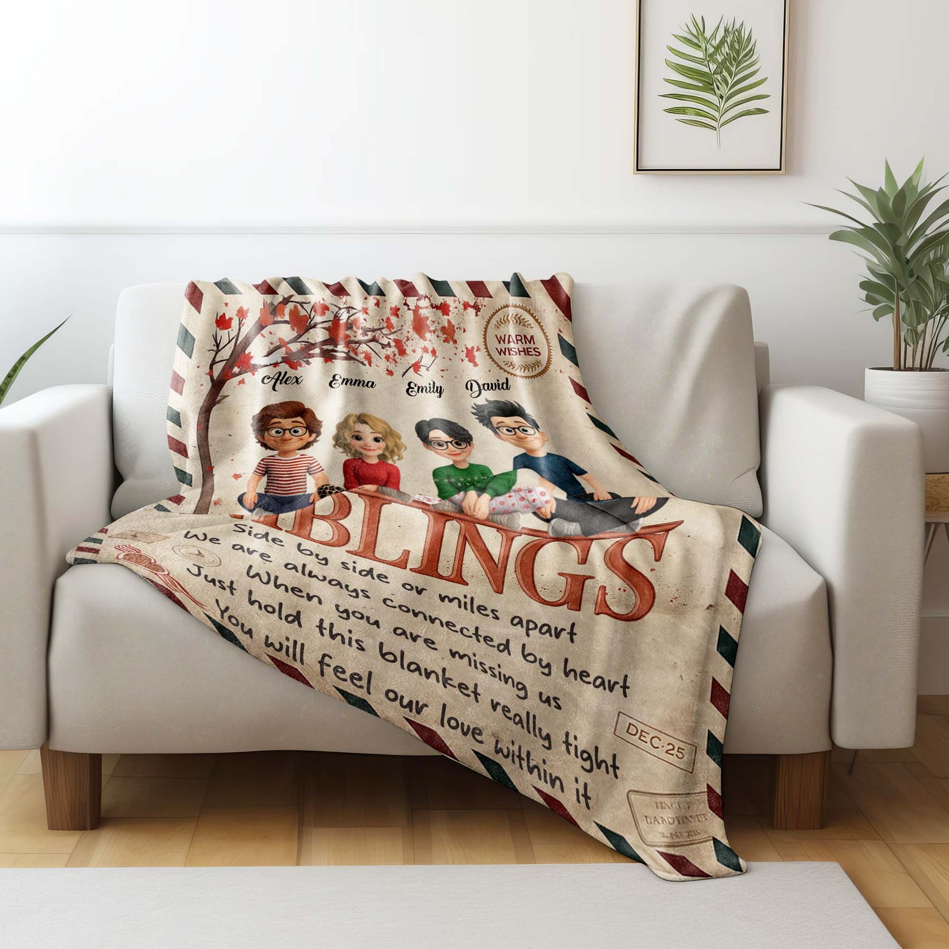 Side By Side Or Miles Apart, Siblings Always Connected By Heart