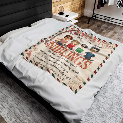 Side By Side Or Miles Apart, Siblings Always Connected By Heart