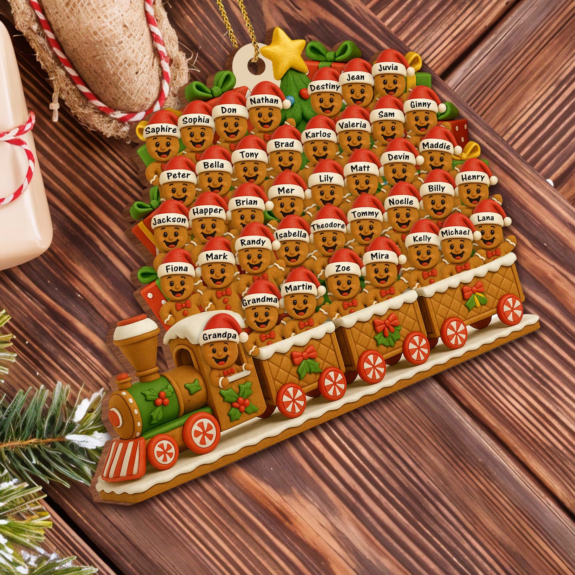 Celebrate The Holidays With Our Festive Gingerbread Train