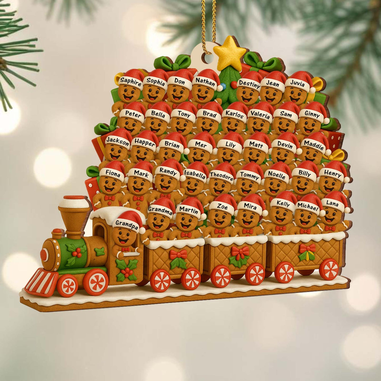 Celebrate The Holidays With Our Festive Gingerbread Train
