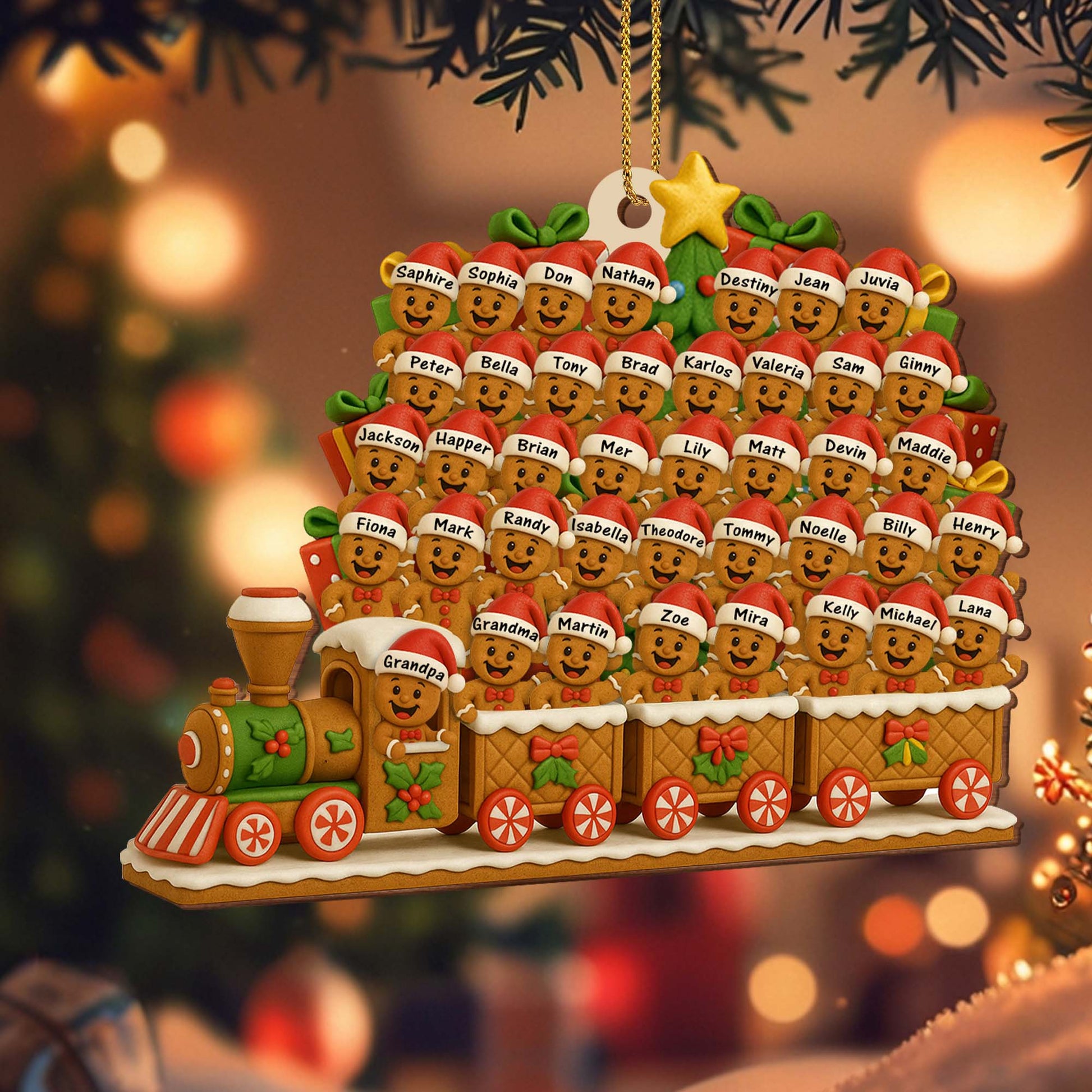 Celebrate The Holidays With Our Festive Gingerbread Train