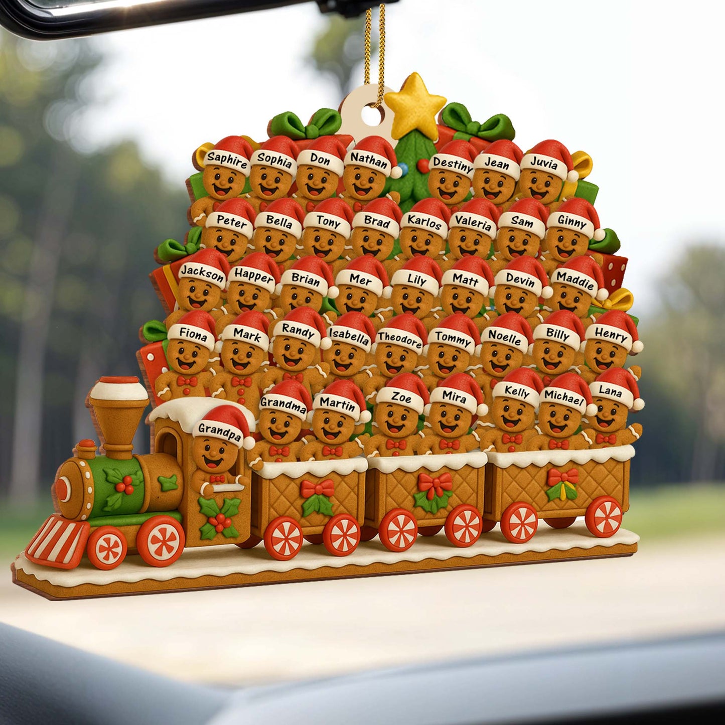 Celebrate The Holidays With Our Festive Gingerbread Train