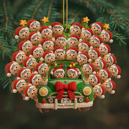 Merry Christmas Snowman and Christmas Tree