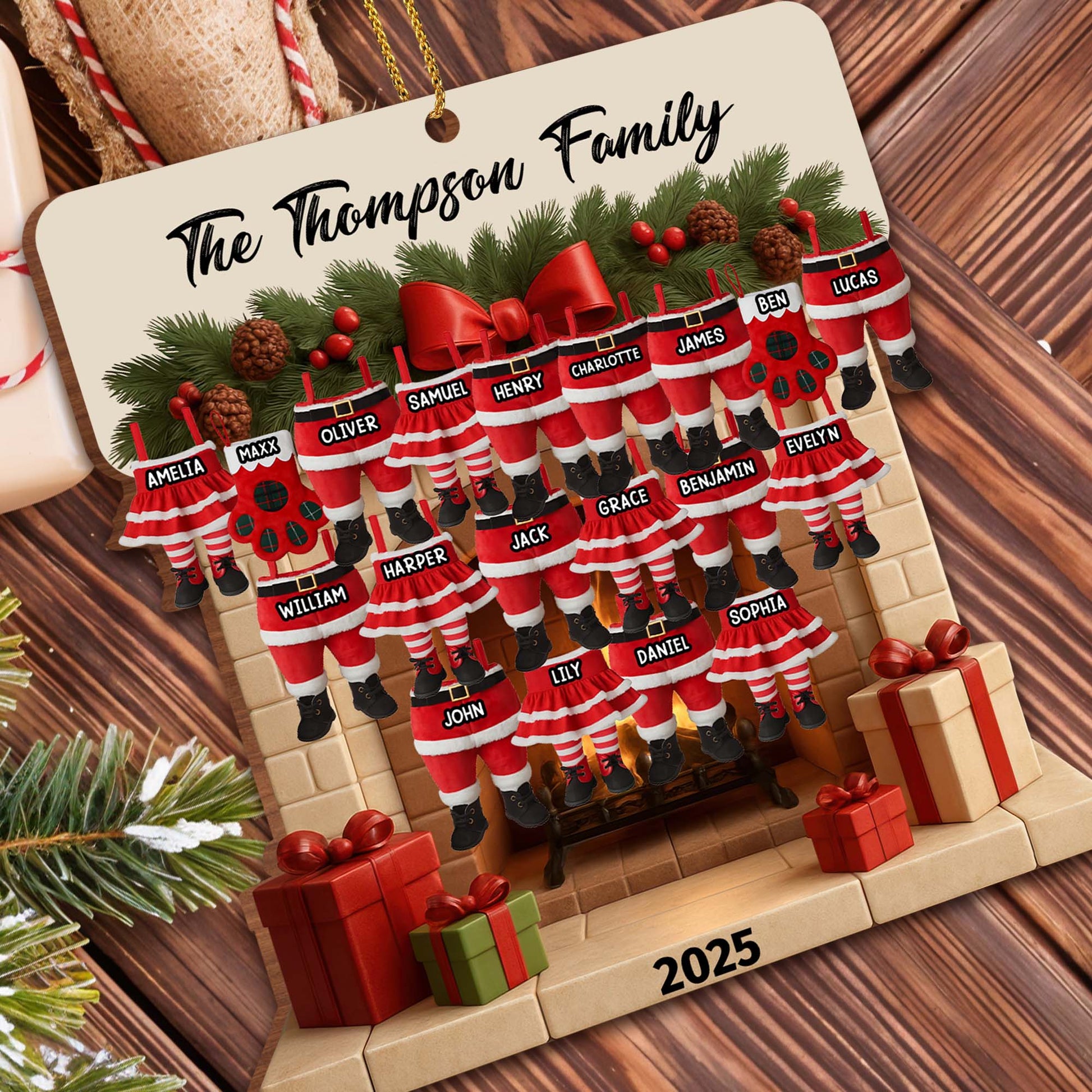 Celebrate The Holidays With Festive Family And Pets Design