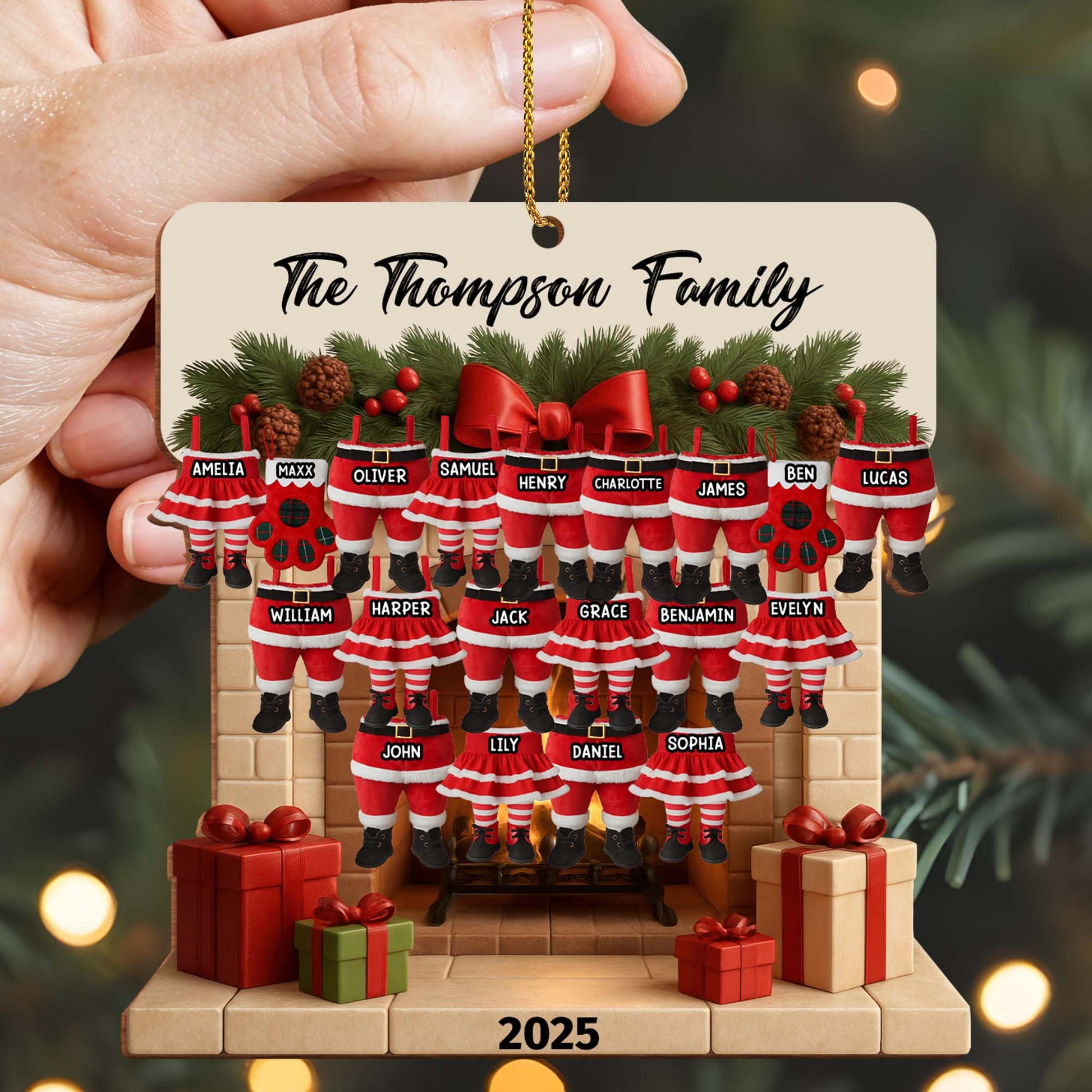 Celebrate The Holidays With Festive Family And Pets Design