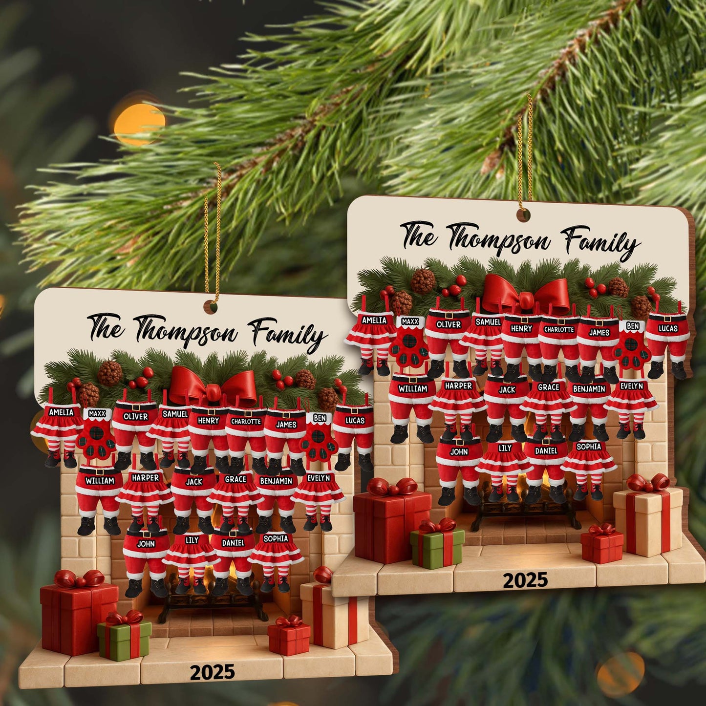 Celebrate The Holidays With Festive Family And Pets Design