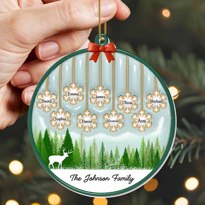 Celebrate Family With Custom Deer and Forest Design