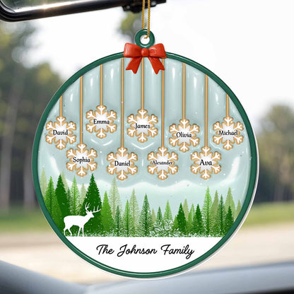 Celebrate Family With Custom Deer and Forest Design