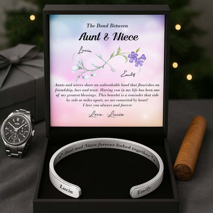 Aunt And Niece Forever Linked Together, Flowers