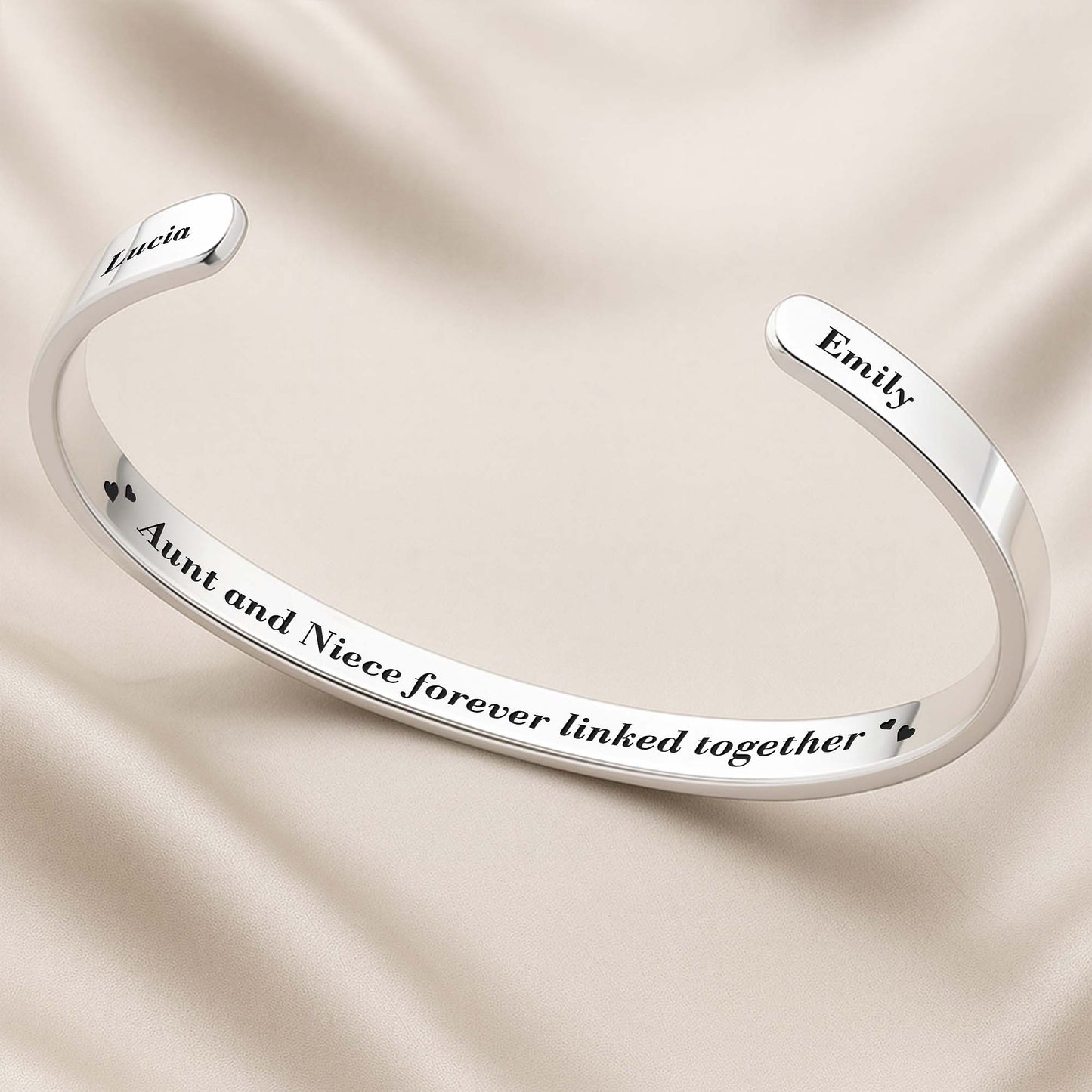 Aunt And Niece Forever Linked Together, Flowers