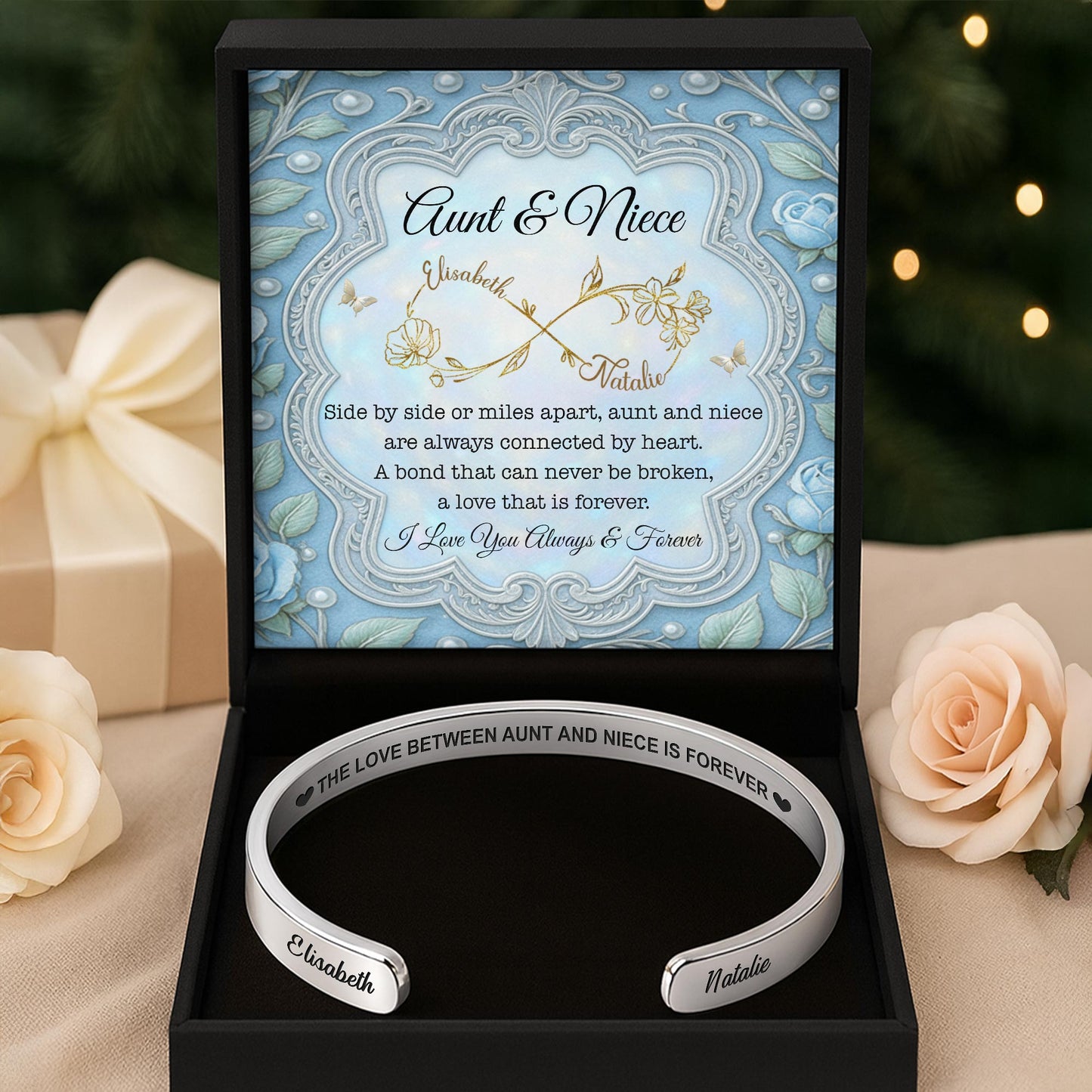 The Love Between Aunt And Niece Is Forever With Flowers