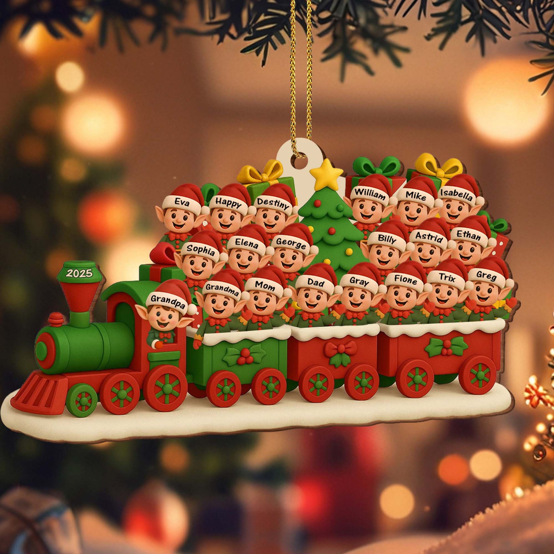 Celebrate The Holidays With Our Festive Family Train