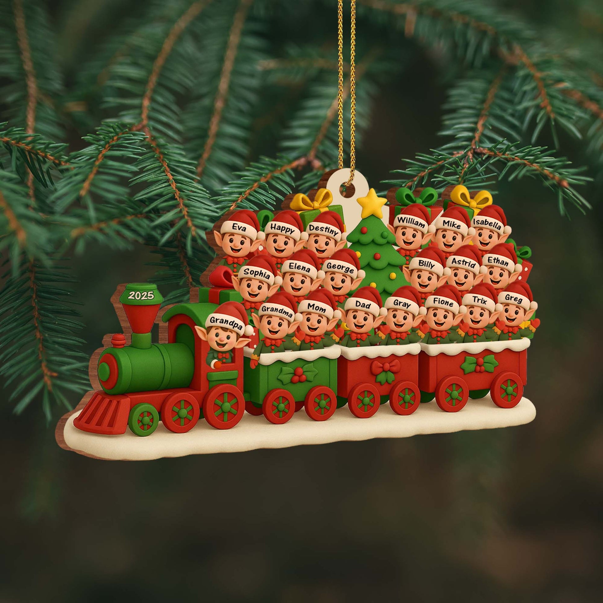 Celebrate The Holidays With Our Festive Family Train
