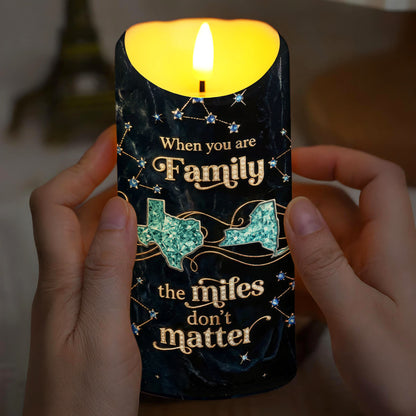 When You Are Family, The Miles Don't Matter, Stars