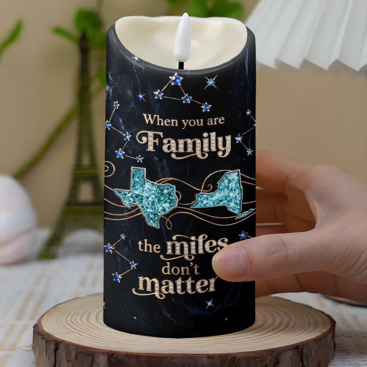 When You Are Family, The Miles Don't Matter, Stars