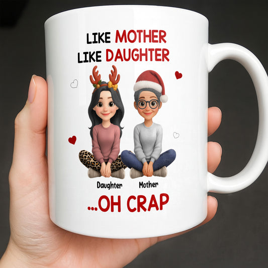 Like Mother Like Daughter With Cartoon Characters