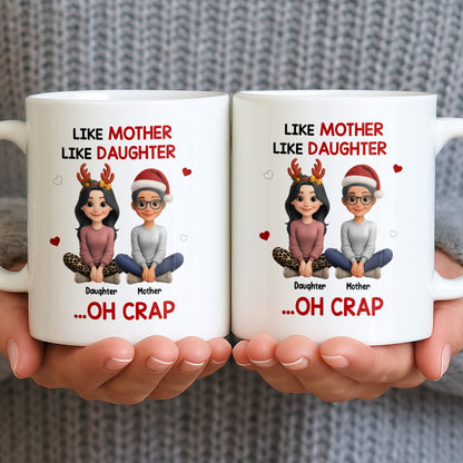 Like Mother Like Daughter With Cartoon Characters