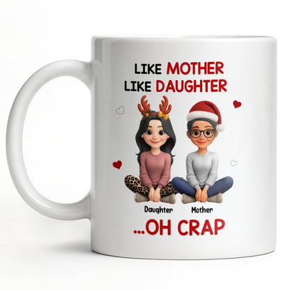 Like Mother Like Daughter With Cartoon Characters