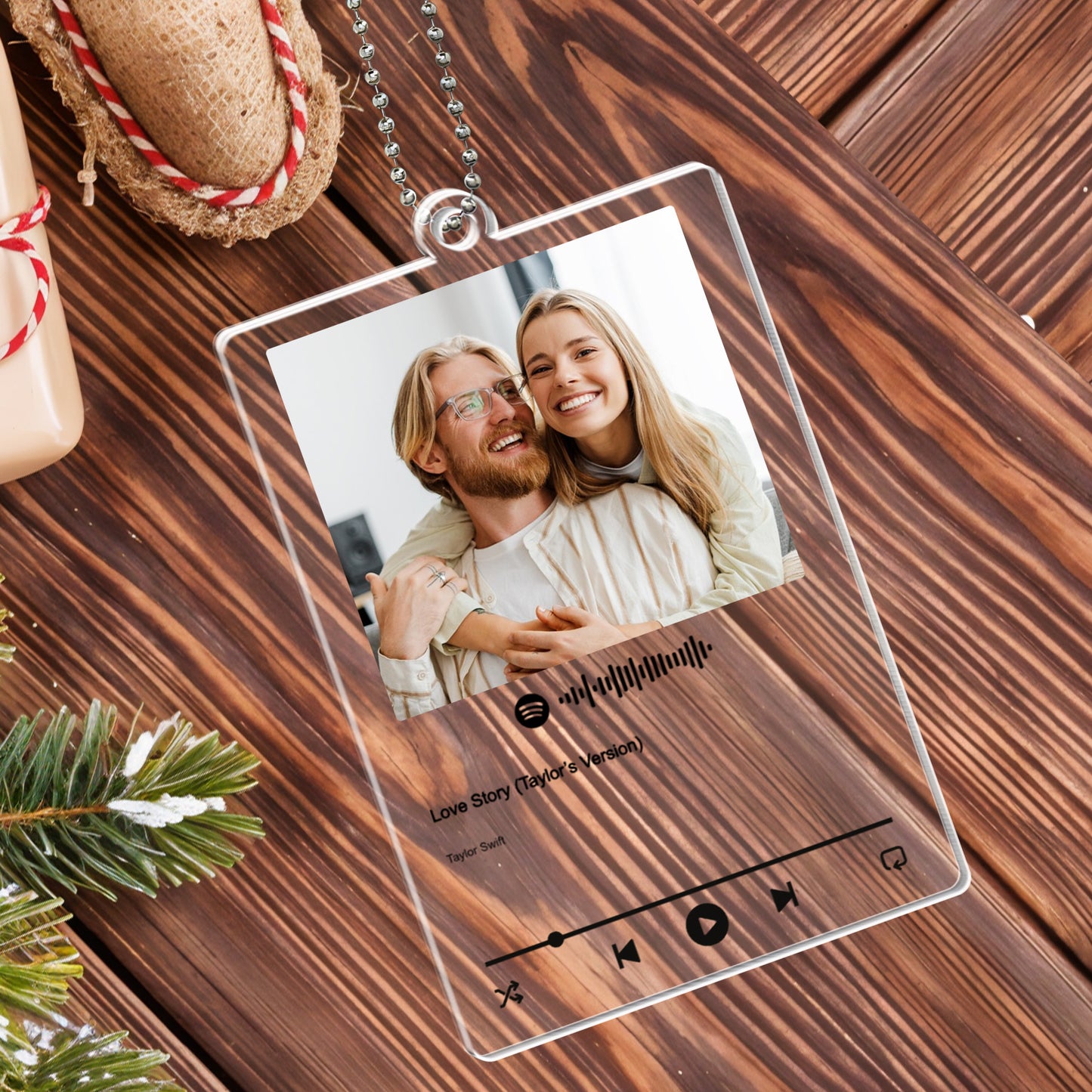 Capture Your Favorite Song And Photo In A Unique Ornament