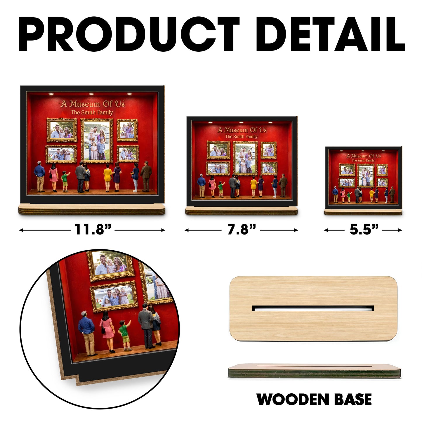 A Museum Of Us, Photo Frames Display