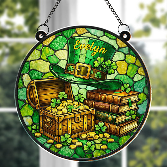 May Luck Be With You Always Leprechaun Hat And Treasure Chest