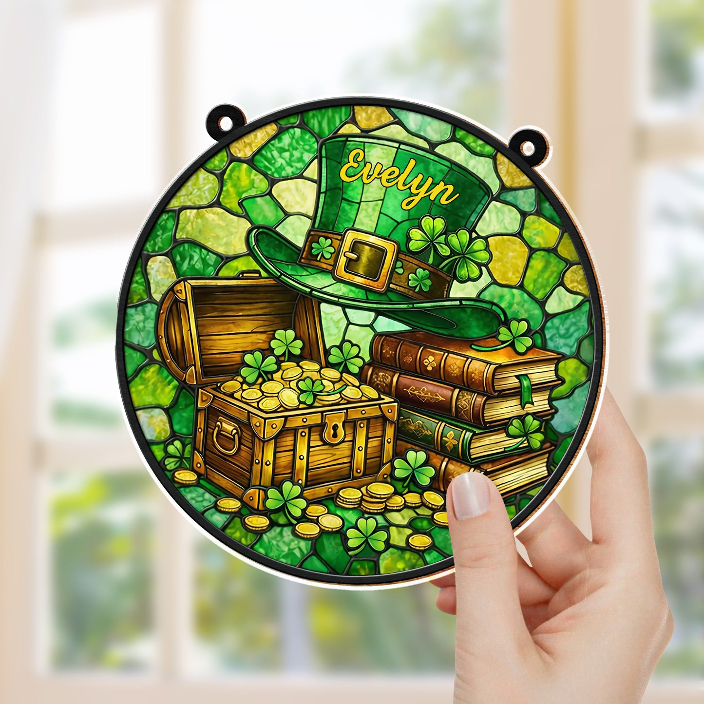 May Luck Be With You Always Leprechaun Hat And Treasure Chest