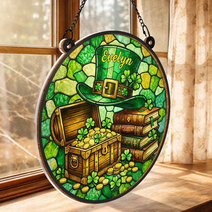 May Luck Be With You Always Leprechaun Hat And Treasure Chest