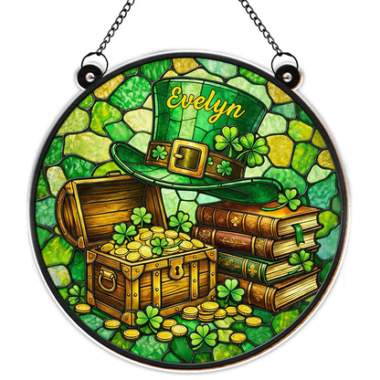 May Luck Be With You Always Leprechaun Hat And Treasure Chest