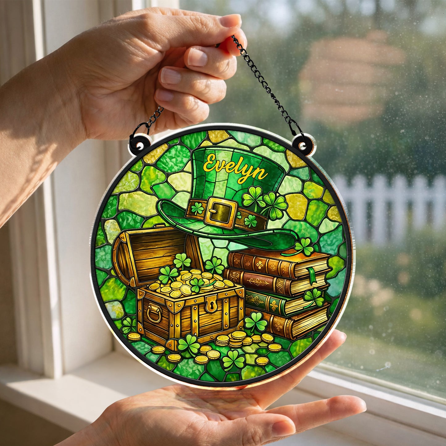 May Luck Be With You Always Leprechaun Hat And Treasure Chest