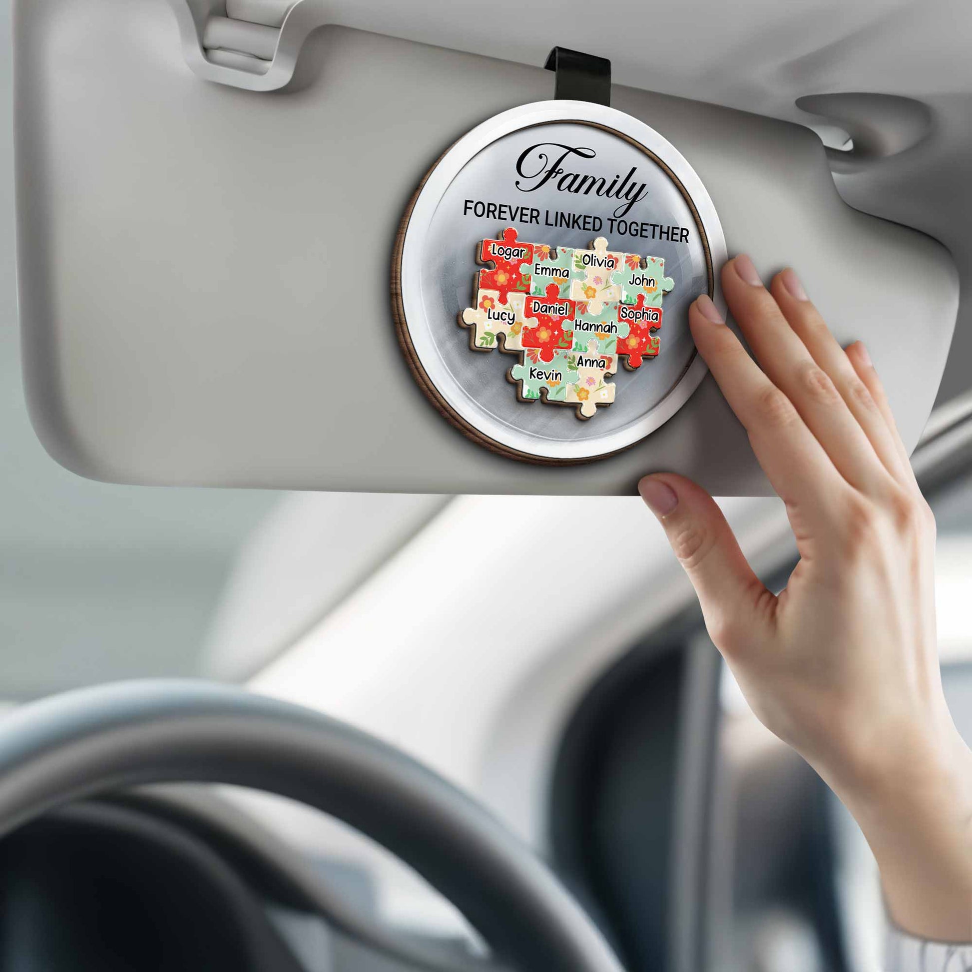 Family Forever Linked Together, Puzzle Pieces