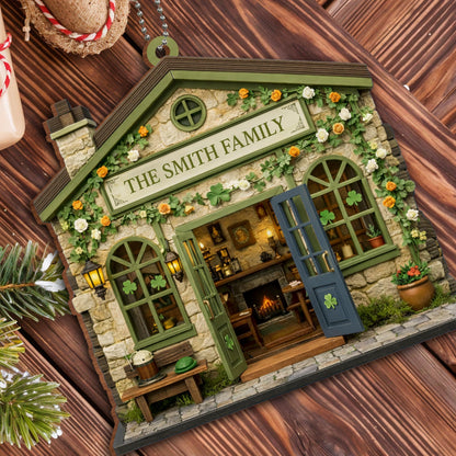 The Smith Family Cozy House Ornament