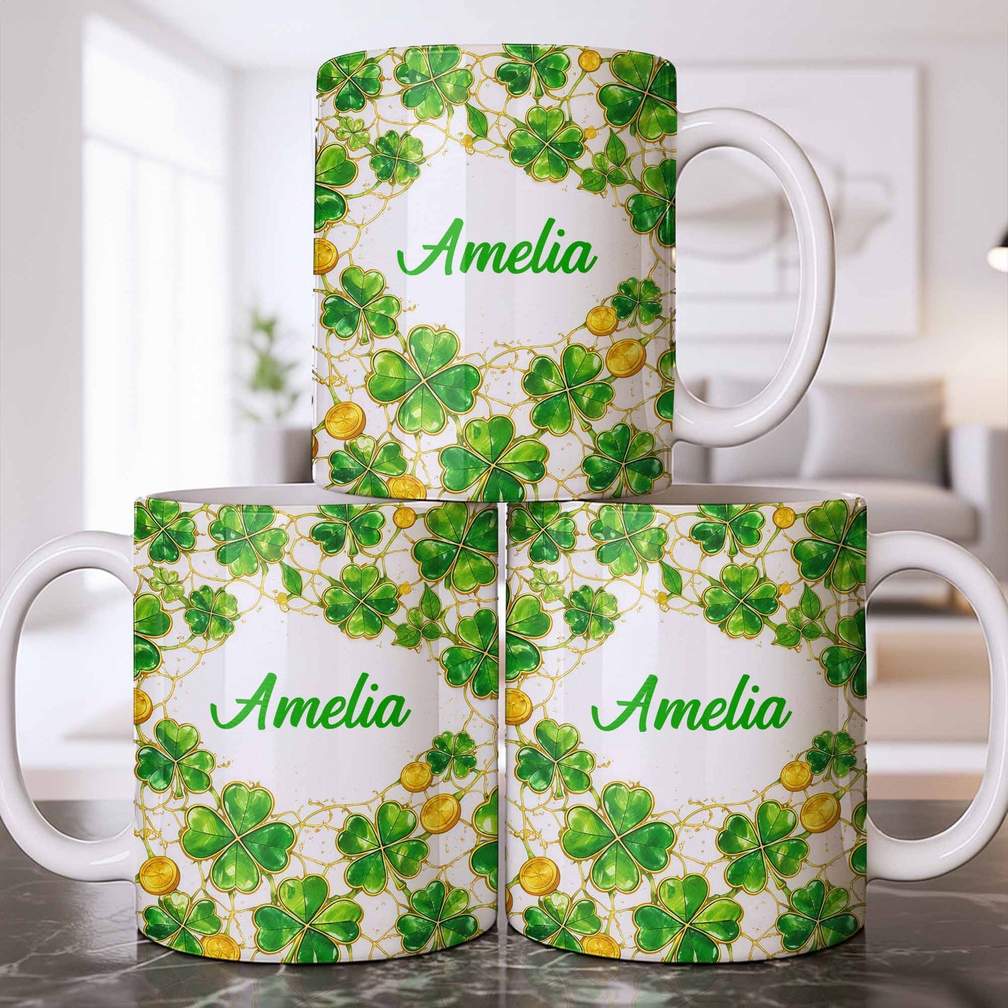 Amelia Shamrocks And Coins