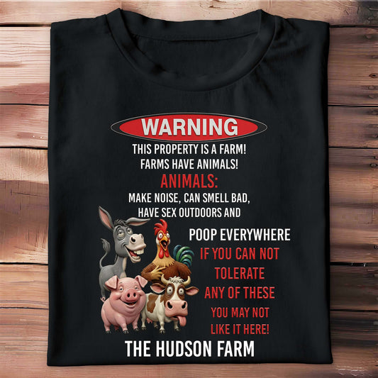 Warning This Property Is A Farm With Many Animals