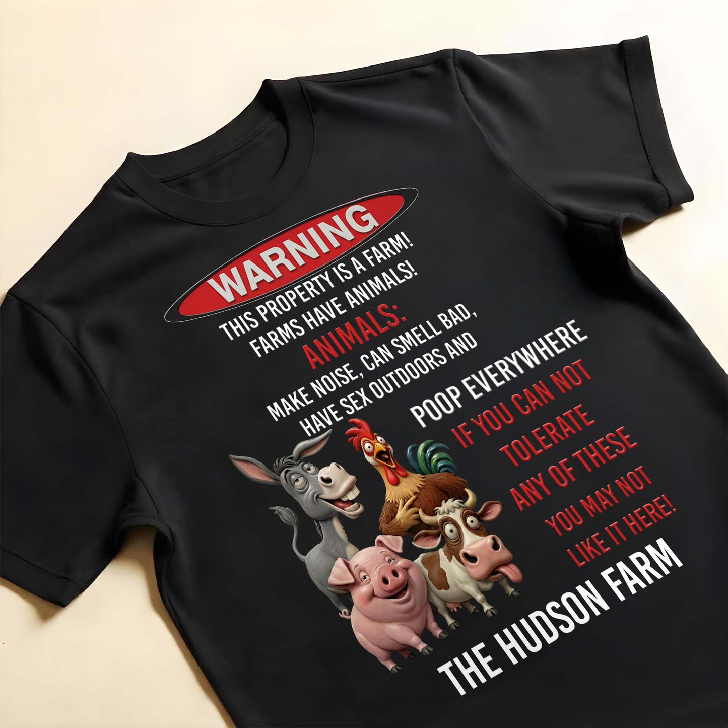 Warning This Property Is A Farm With Many Animals