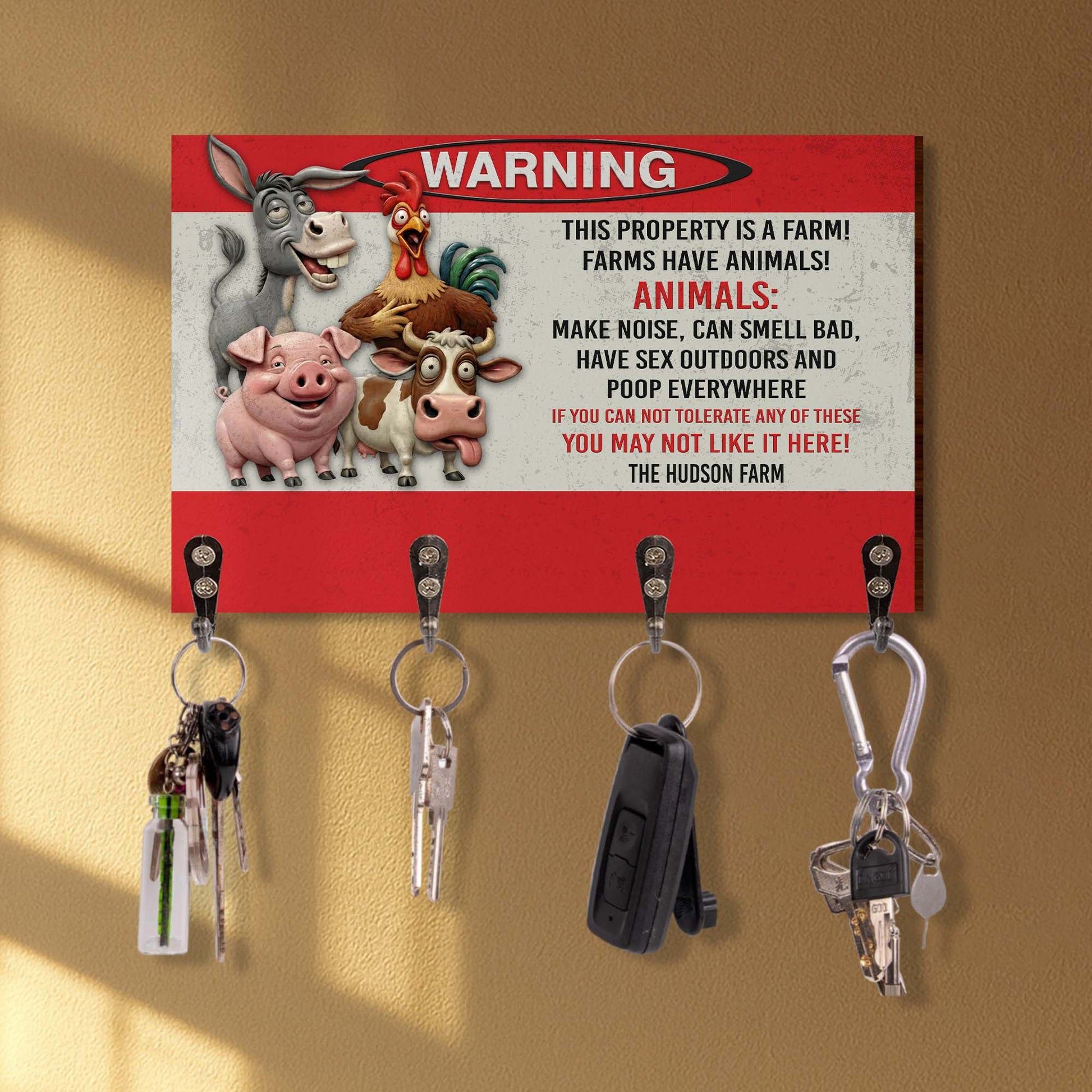 Warning This Property Is A Farm With Farm Animals