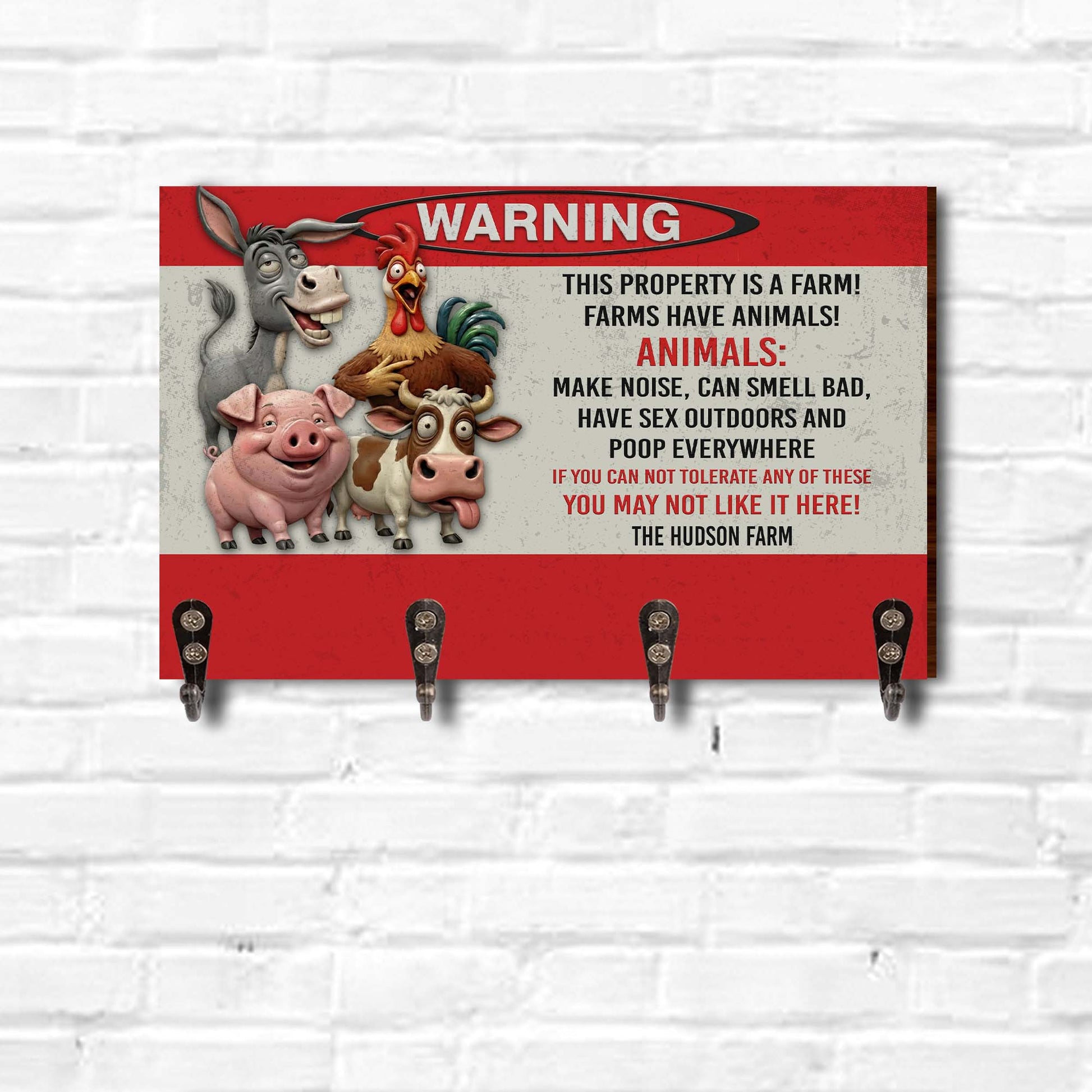 Warning This Property Is A Farm With Farm Animals