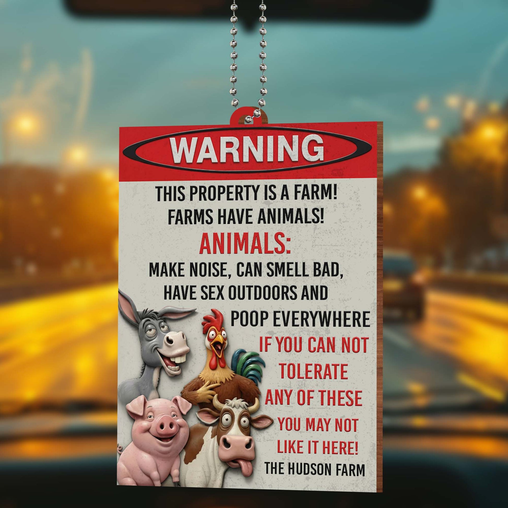 Warning This Property Is A Farm With Farm Animals