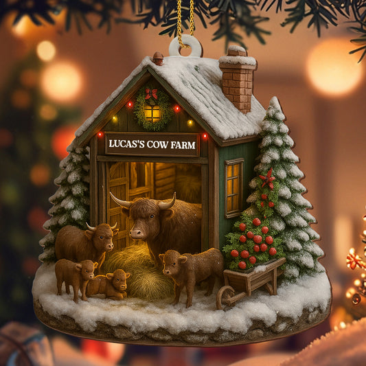 Cozy Winter Wonders At The Farm With Cows