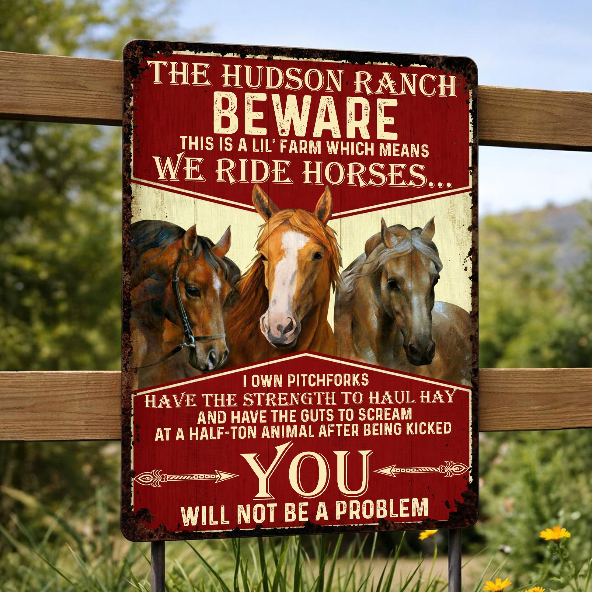Beware This Is A Lil' Farm Which Means We Ride Horses