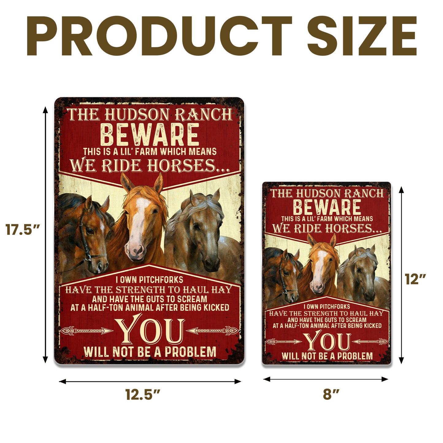 Beware This Is A Lil' Farm Which Means We Ride Horses