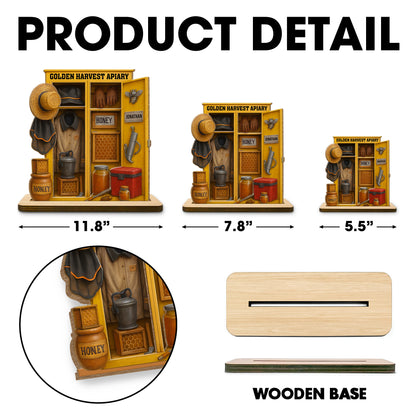 Customize This Wood Plaque, Bee, Honey Pot, Gardening Tools