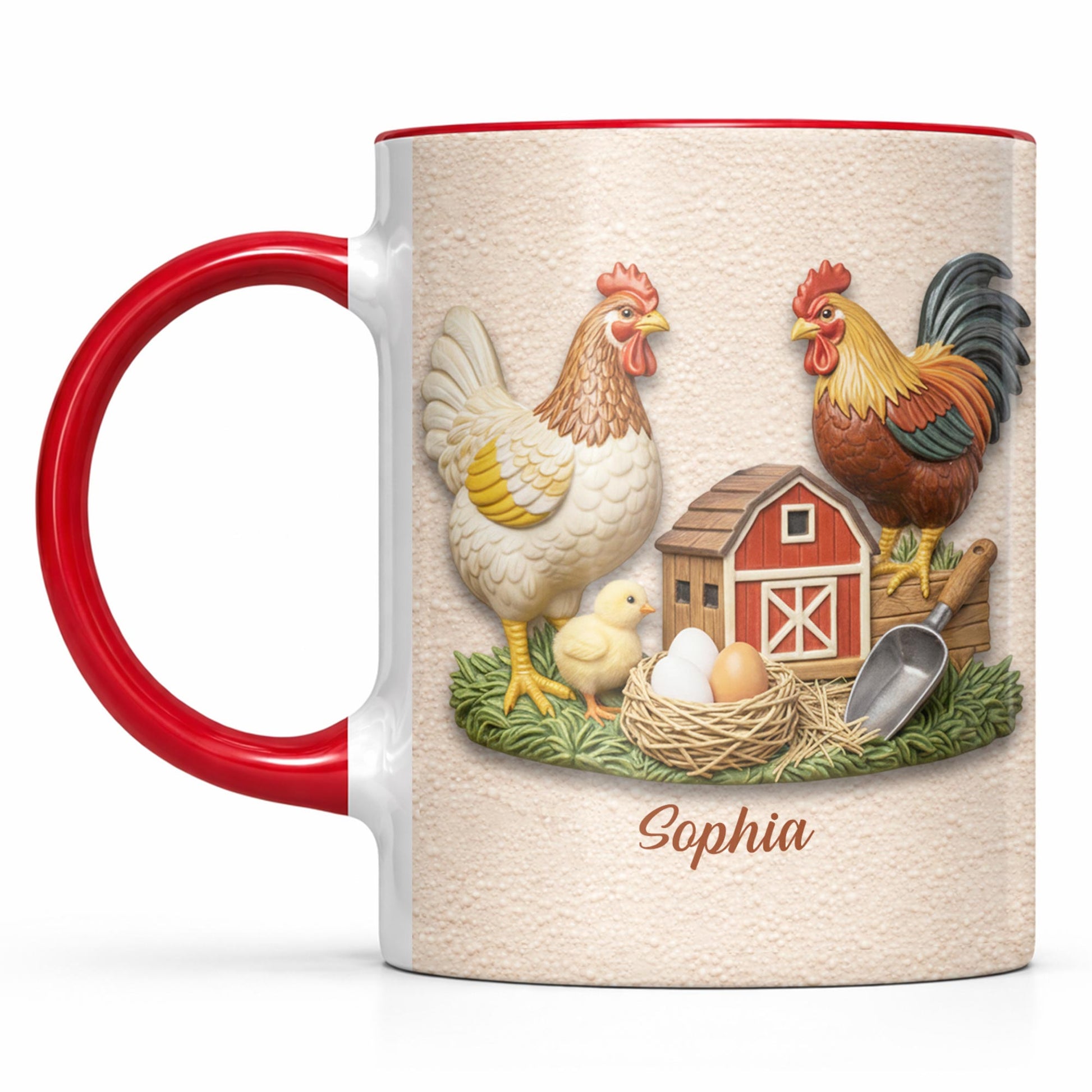 Cherish the Simple Joys, Chicken and Barn Design