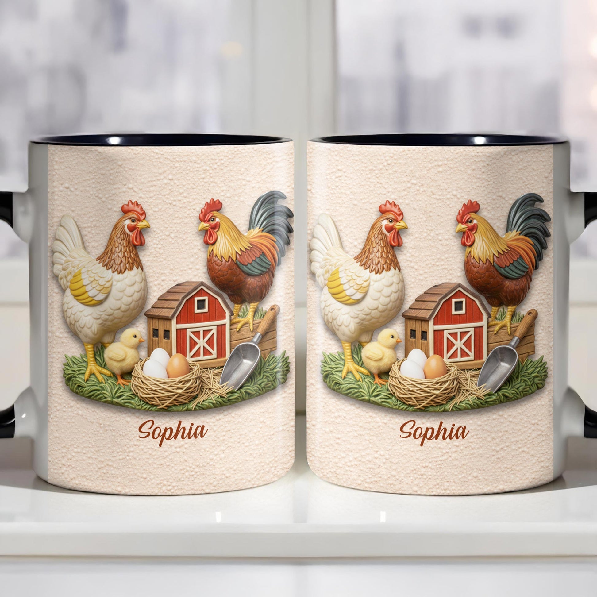 Cherish the Simple Joys, Chicken and Barn Design