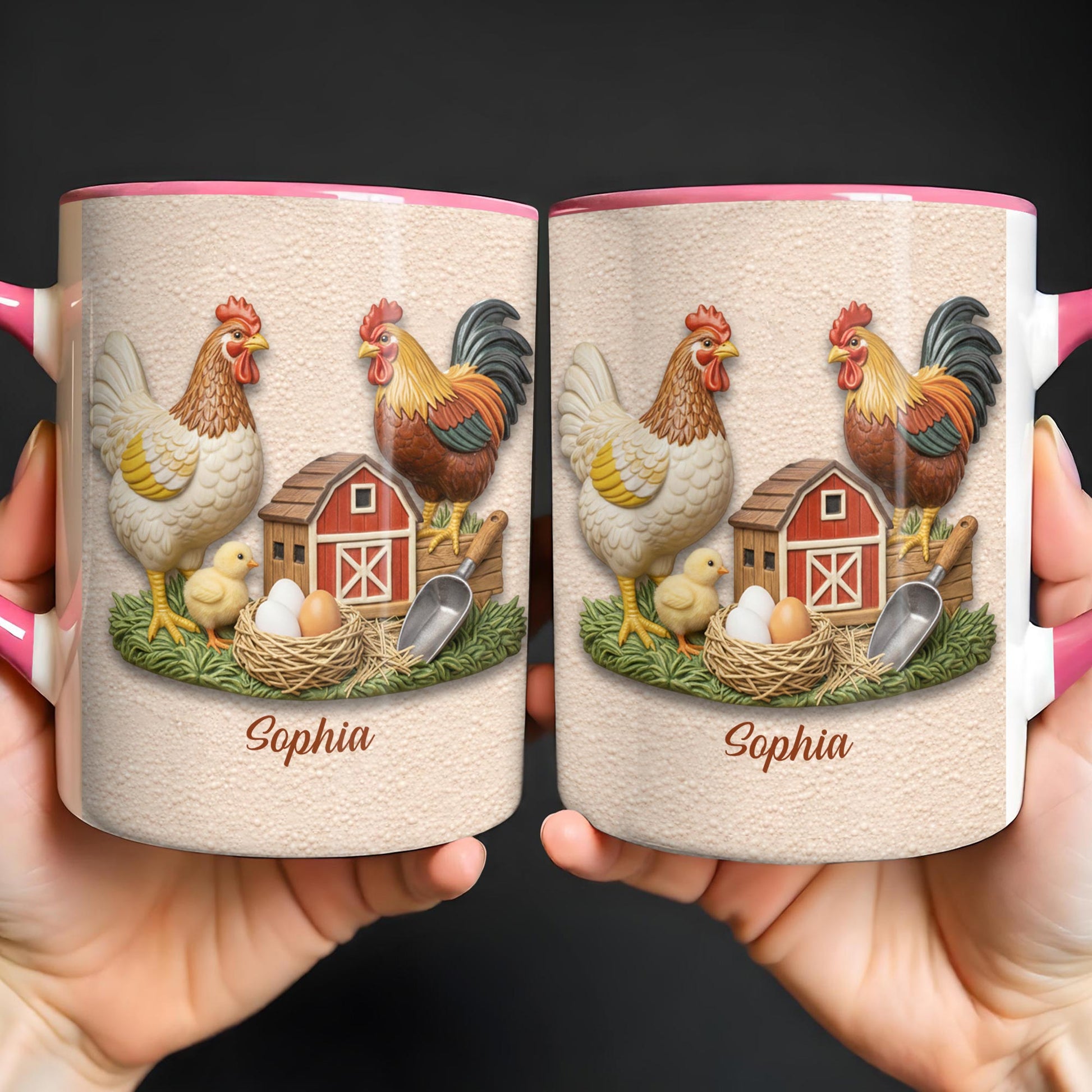 Cherish the Simple Joys, Chicken and Barn Design